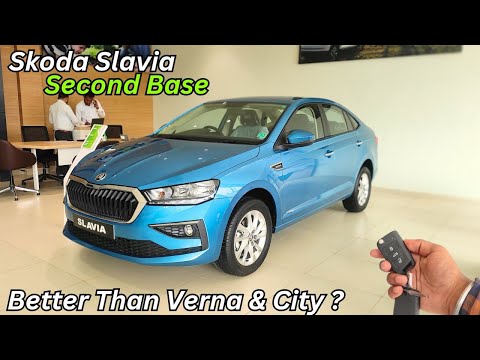 Skoda Slavia 1.0 TSI Ambition Full Detail Review ♥️ One Of The Safest Sedan With 5 Star Rating