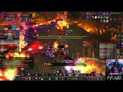 Demo Warlock SUCKS !! | Demonology Warlock (PvE) (WoTLK) Halion 25 Heroic | Hellraisers