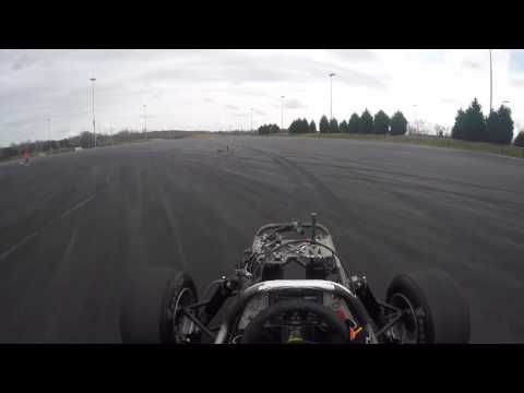 UNCC FSAE 3/26/17 zMAX Autocross Run 1 Car 94