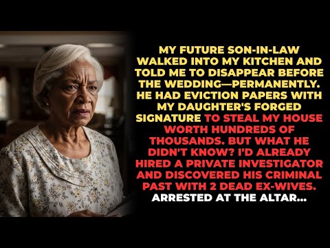 My Son-In-Law Wanted Me Gone Before the Wedding… He Never Expected What Happened Next..