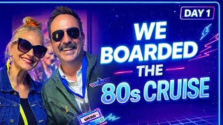 80s Cruise Day 1 | Boarding, Costumes & Opening Night Party