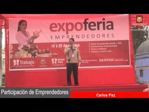 EXPO FERIA 2012 DE EMPRENDEDORES - II Encuentro de Emprendimiento y Networking