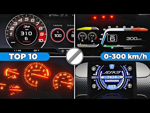 TOP 10 FASTEST 0-300KM/H ACCELERATIONS | Assetto Corsa