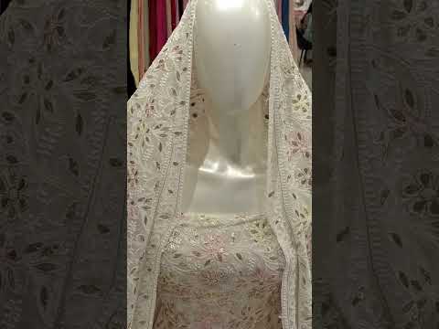 #chikankari #lehenga choli sets  #kahkashan