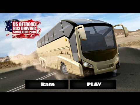 GAMEPLAY - US Offroad Bus Driving Simulator 2018 FULL HD