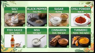 Tiếng Anh giao tiếp: Lesson 4 - Spices for curry