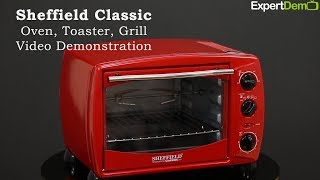 Sheffield Classic OTG- Oven, Toaster, Grill Video Demonstration and how to use it