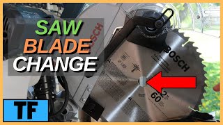 Don’t Make These Mistakes When Swapping Saw Blades! (Bosch Glide 12-in GCM12SD)