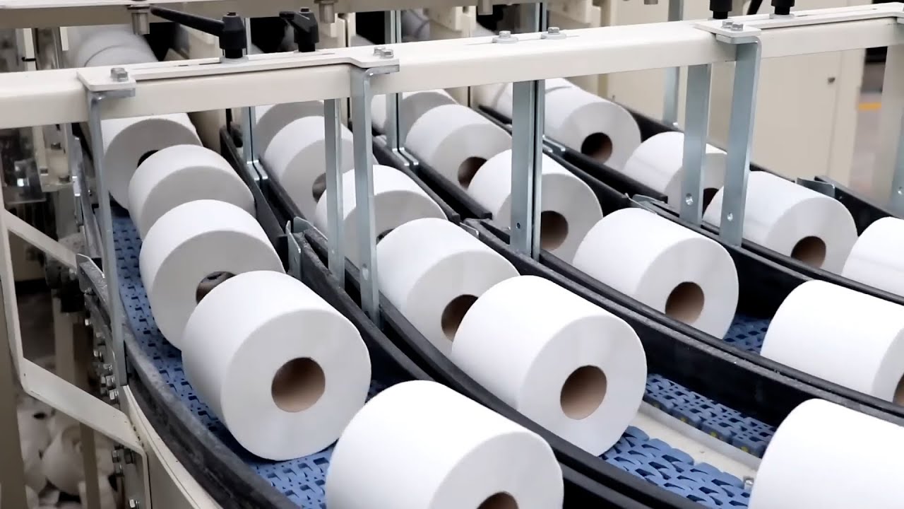How TOILET PAPER ROLLS are Made 🧻 | THIS IS HOW 83 MILLION TOILET PAPER ROLLS ARE PRODUCED