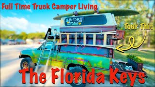 RV Life in THE FLORIDA KEYS: Truck Camper Vlogs | DestinatioNow S.6 Ep.138