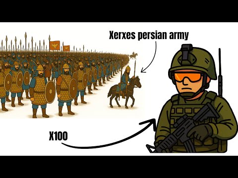 What If US Marine platoons Fought at Thermopylae against Persians?