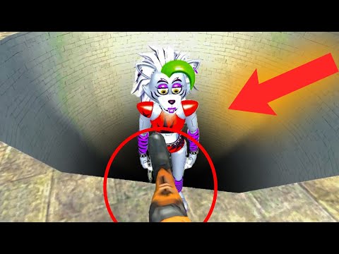 🦵 Spartan Kicking Fnaf Security Breach Animatronics | FNAF SB in Garrys mod