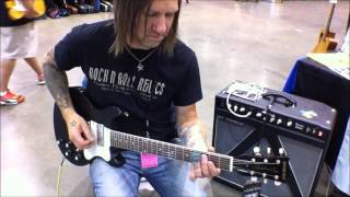 Video thumbnail for Billy Rowe Plays Slide on P90's by DAllen Pickups by David Allen