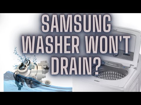 Struggling with Your Samsung Washer Not Draining? Fix WA45, WA52, & More Now!