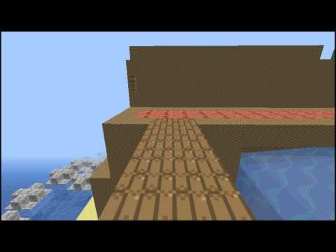 Minecraft in Pokemon Johto - Cliff Edge Pass, Route 47, Safari Zone Gate