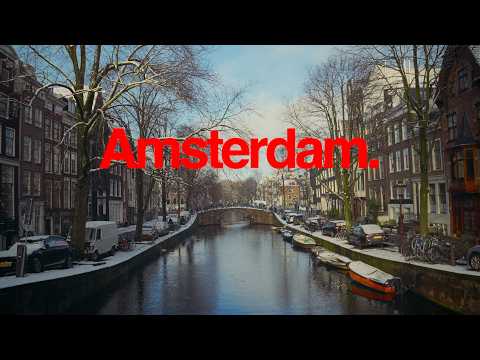 Amsterdam in Snow | Cinematic City Film | Shot on Sony FX3