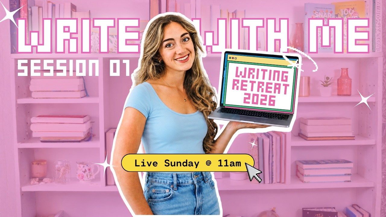 Write With Me ✨✍🏼 Summer Writing Retreat Session 1