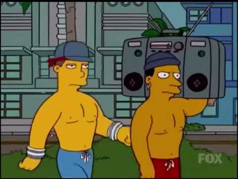 Hardbass vs BINI - Simpsons Meme