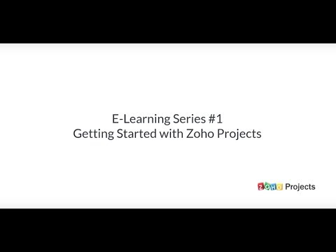 Getting Started with Zoho Projects