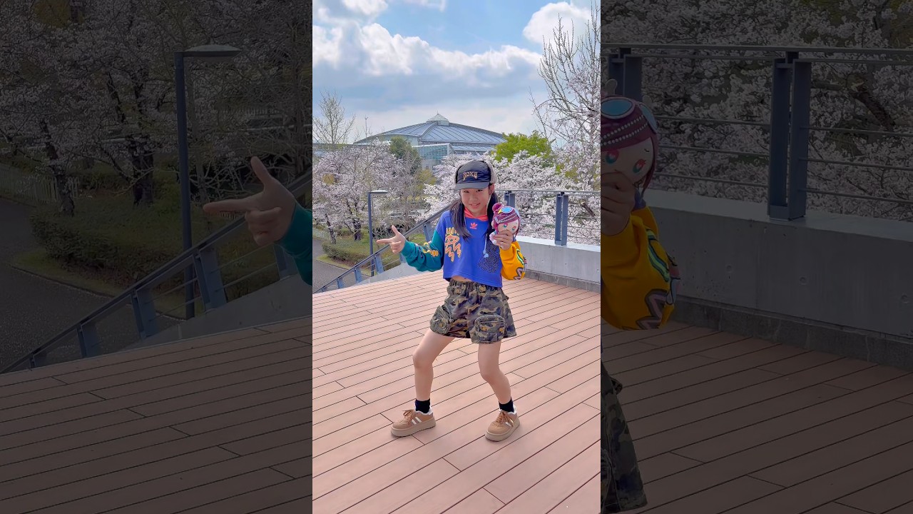 桜が綺麗だったからオドロウぜ！踊った！ #こっこ #SnowMan #オドロウゼ