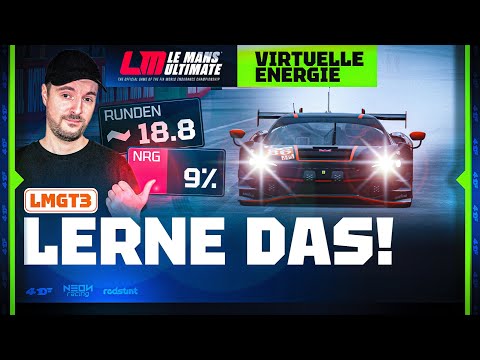 TIPPS - Virtuelle ENERGIE verstehen (Besseres Management) | Le Mans Ultimate - David Fierka
