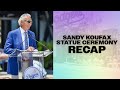 Sandy Koufax Statue Ceremony Recap