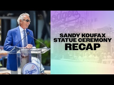 Dodgers unveil Sandy Koufax statue next to Jackie Robinson - Saturday, June  18, 2022 - CapperTek