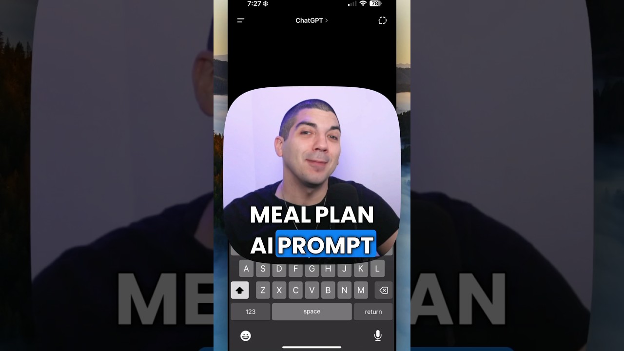 Meal Plan AI Prompt (in 12 seconds)