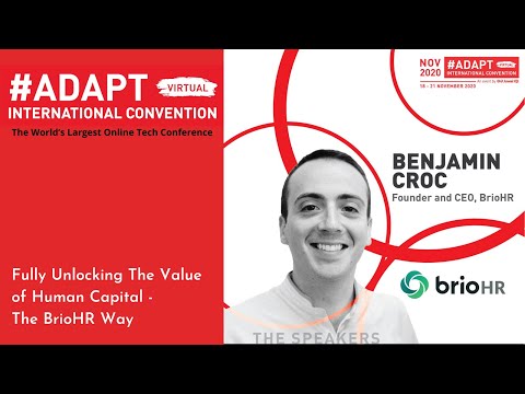 BrioHR | ADAPT International Convention | Fully Unlocking The Value Of Human Capital