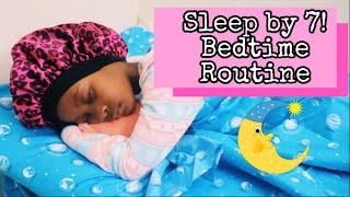 How I get my kids sleep by 7PM (every night!) | Toddler Bedtime Routine