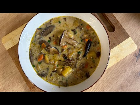 Aromatyczna Zupa Grzybowa z ziemniakami, Proste Przygotowanie / KarolGotuje