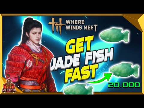 Where Winds Meet How To Get Jade Fish Fast - Best Jade Fish Farm 20k Easy