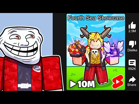 The CRAZIEST Blox Fruits SHORTS..