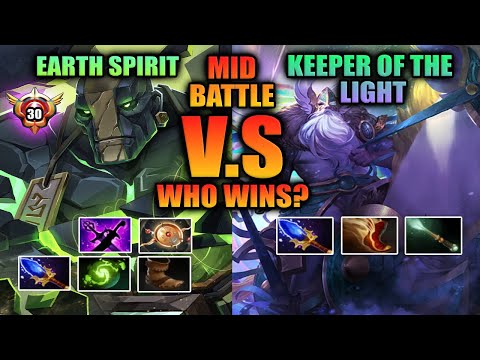 "EARTH SPIRIT IS UNKILLABLE, GODLIKE!!" Grand Master Earth Spirit Vs KOTL Mid Battle!!! (EPI. 33)