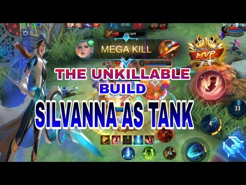 THE UNKILLABLE SILVANNA TANK BUILD!! | SILVANNA BEST BUILD | LUCKYJINX | MLBB