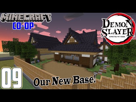 Minecraft Demon Slayer Co-op 09 Move to new base