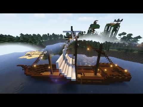 The sails | Minecraft ship build Episode 3