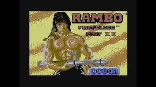 Rambo: First Blood Part II (C64 Loading Screen)