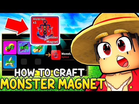 How To Craft The Monster Magnet for LEVIATHAN | Blox Fruits Update 20