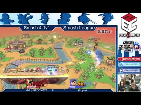 Iowa Smash Tournament Weekly #1 Singles: JJROCKETS (Greninja/Metaknight) vs. Prophet (Ness) - WB