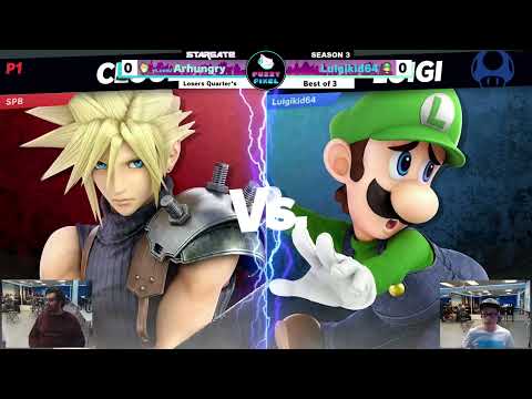 Arhungry (Cloud) vs Luigikid64 (Luigi) -  Losers Quarter-Final  - Stargate #32