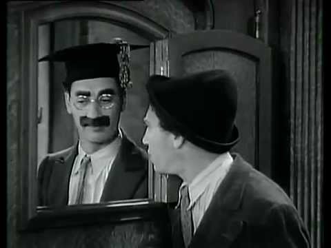 Marx Brothers - Password Scene - Horse Feathers - Chico and Groucho