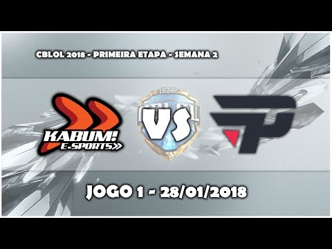 CBLOL 2018 - KaBuM vs paiN Gaming (Highlights) | JOGO 1