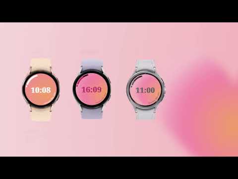 Peachy heart Watch Face