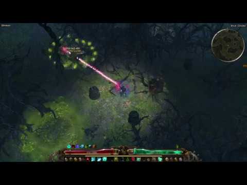 Grim Dawn 1.0.7.0 - Chaos Albrecht's Aether Ray Warlock - Ancient Grove (w/o Kuba)