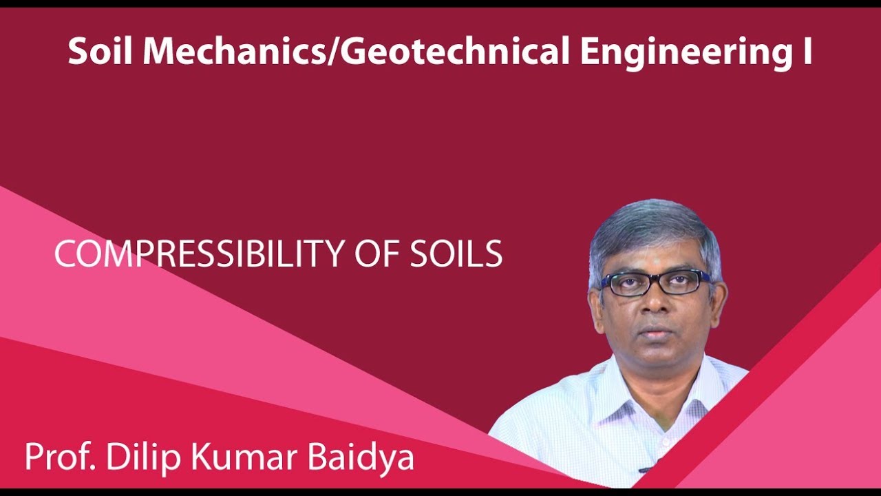 Lecture 37: Compressibility of Soils