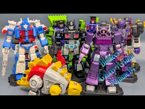 Chuck's Reviews Blokees Transformers Galaxy Version Volume 04