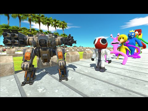 B.O.O.S Coconut Island Death Run - Animal Revolt Battle Simulator