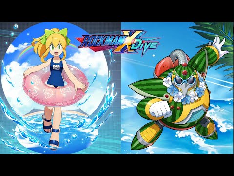 Swimsuit Roll 2020: Summer Vacation for Lord of Snowy Plain「 Rockman X Dive 」