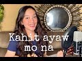 Kahit ayaw mo na by This Band Ukulele cover by Fatima Lagueras